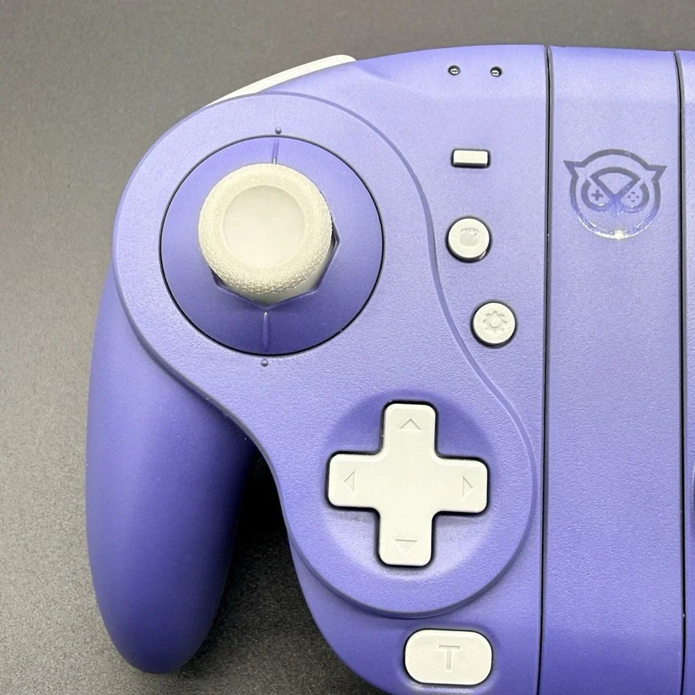 NYXI Wizard Wireless Joy-Con Style Controller Purple Nintendo Stitch PC Untested